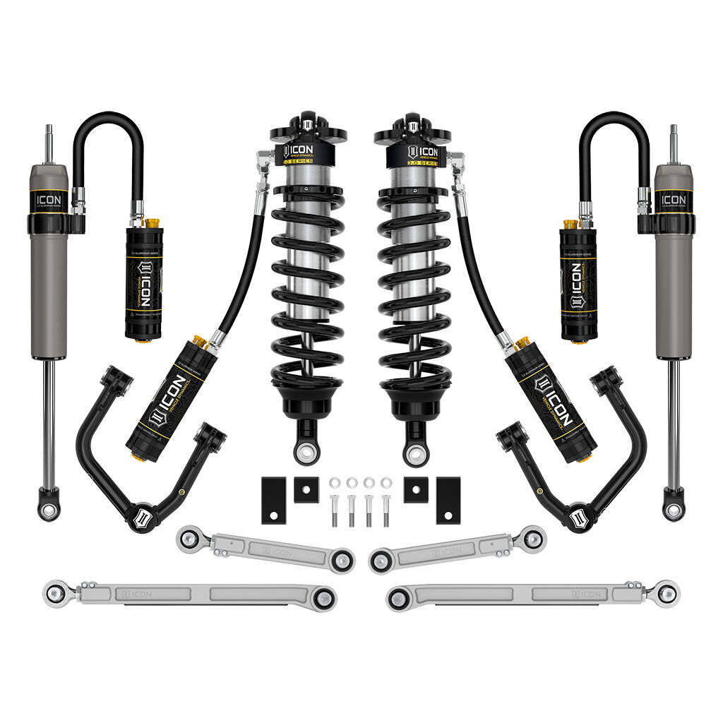 ICON K53211T Stage 1 3.0 Suspension System Tubular Toyota Tundra 2-3.25" Lift