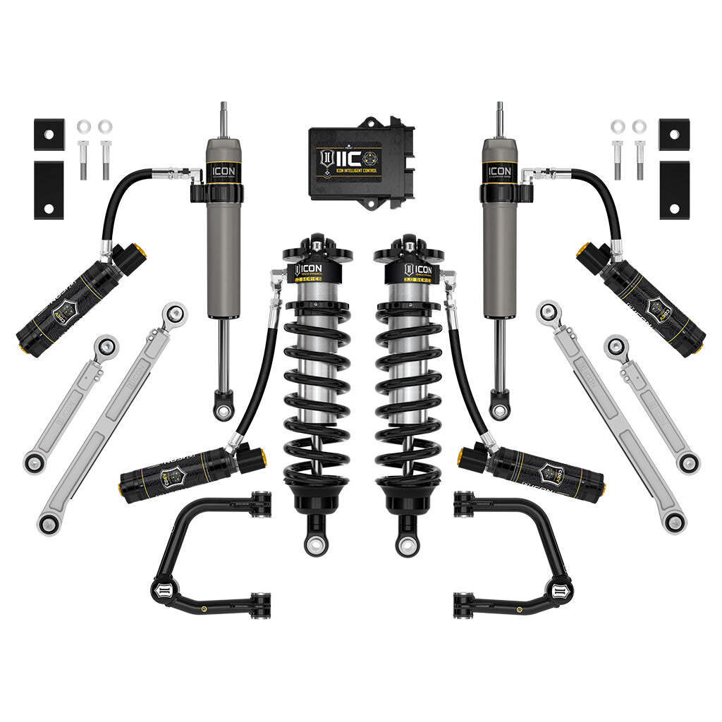 ICON K53214T Stage 4 3.0 Suspension System Tubular Toyota Tundra 2-3.25" Lift