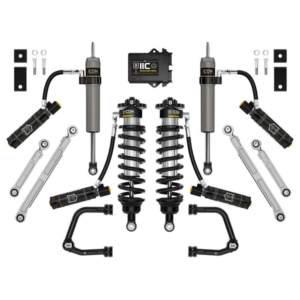 ICON K53214T Stage 4 3.0 Suspension System Tubular Toyota Tundra 2-3.25" Lift