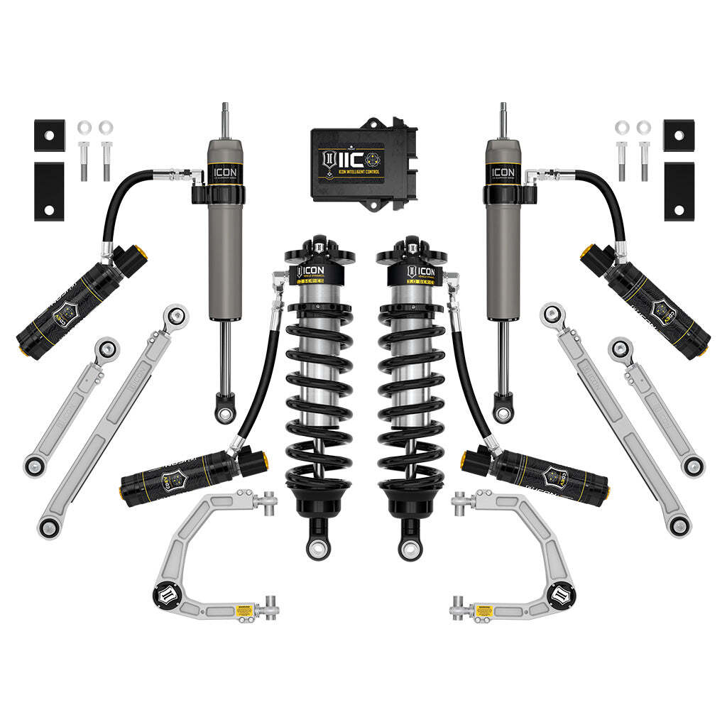ICON K53214 Stage 4 3.0 Suspension System Billet Toyota Tundra 1.25-3.25" Lift