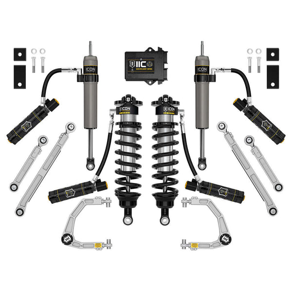 ICON K53214 Stage 4 3.0 Suspension System Billet Toyota Tundra 1.25-3.25" Lift