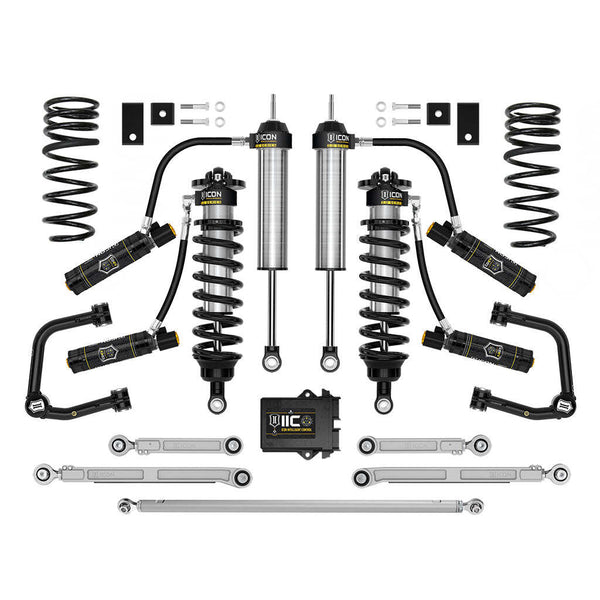 ICON K53216T Stage 6 3.0 Suspension System Tubular Toyota Tundra 2-3.25" Lift