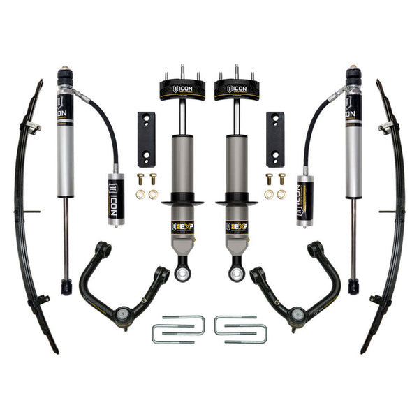 ICON K53222T Stage 3 EXP Suspension System Tubular Toyota Tacoma 1-2" Lift