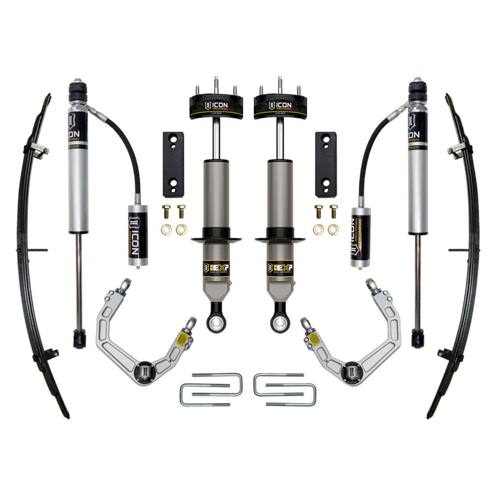 ICON K53222 Stage 3 EXP Suspension System Billet Toyota Tacoma 0-2" Lift