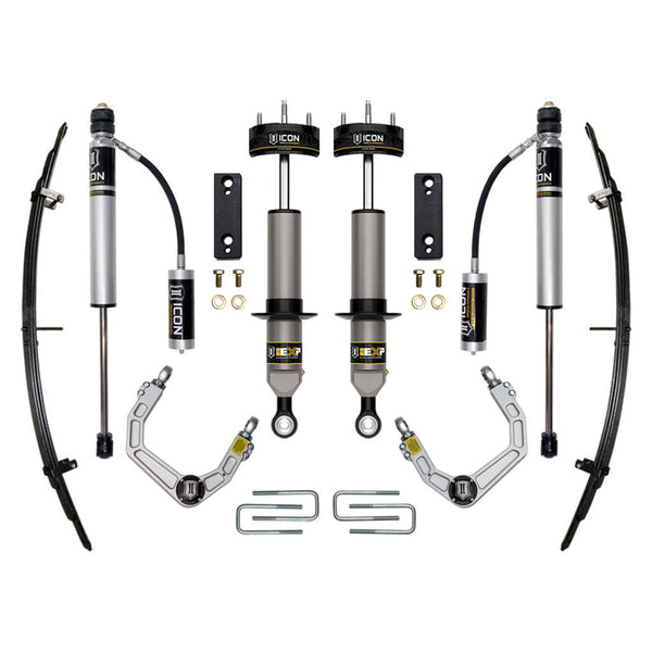ICON K53222 Stage 3 EXP Suspension System Billet Toyota Tacoma 0-2" Lift