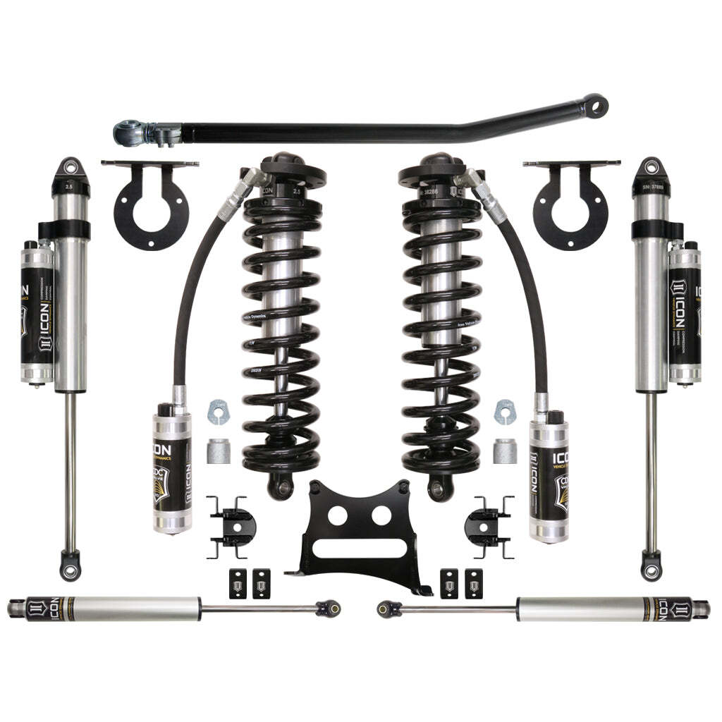 ICON K63104 Stage 4 Coilover Conversion System Ford F250/F350 2.5-3" Lift
