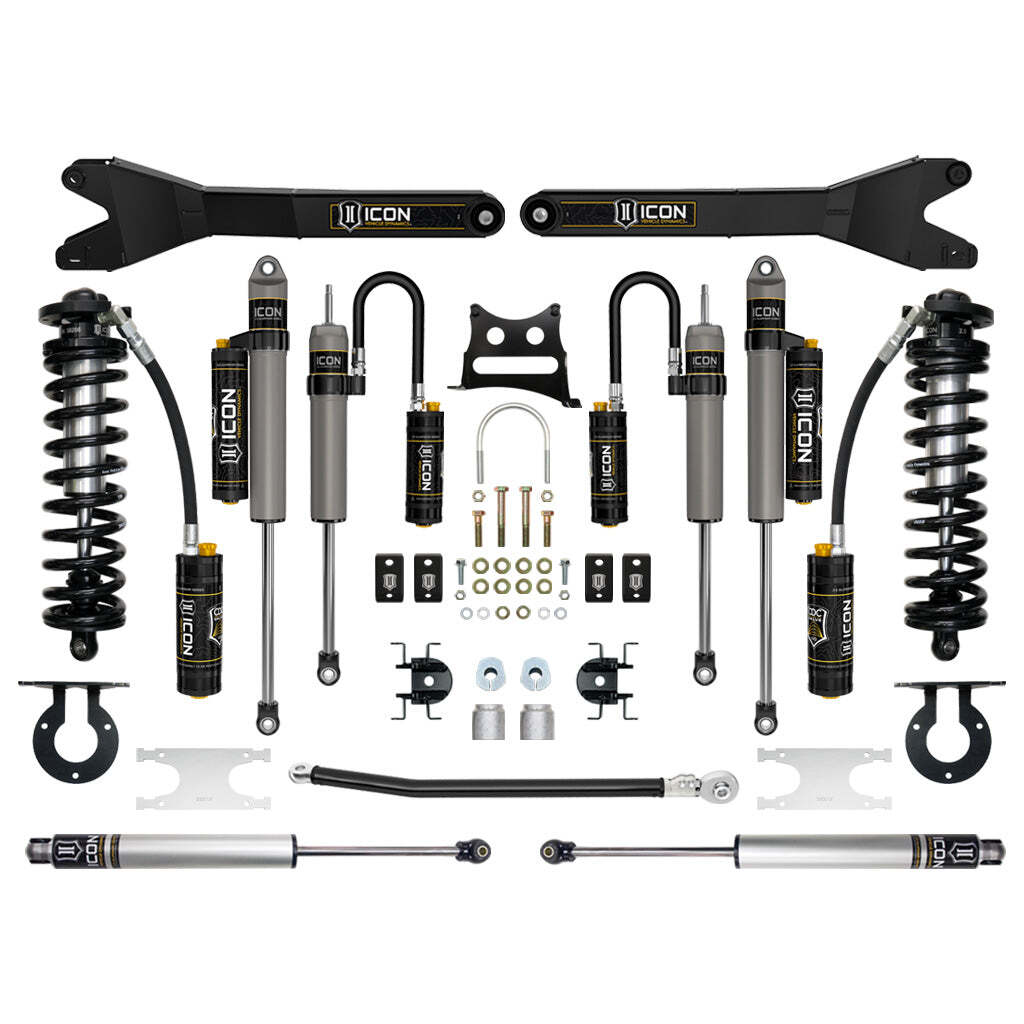 ICON K63106 Stage 6 Coilover Conversion System Ford F250/F350 2.5-3" Lift