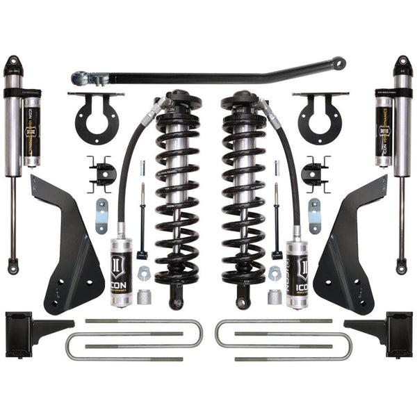 ICON K63113 Stage 3 Coilover Conversion System Ford F250/F350 4-5.5" Lift