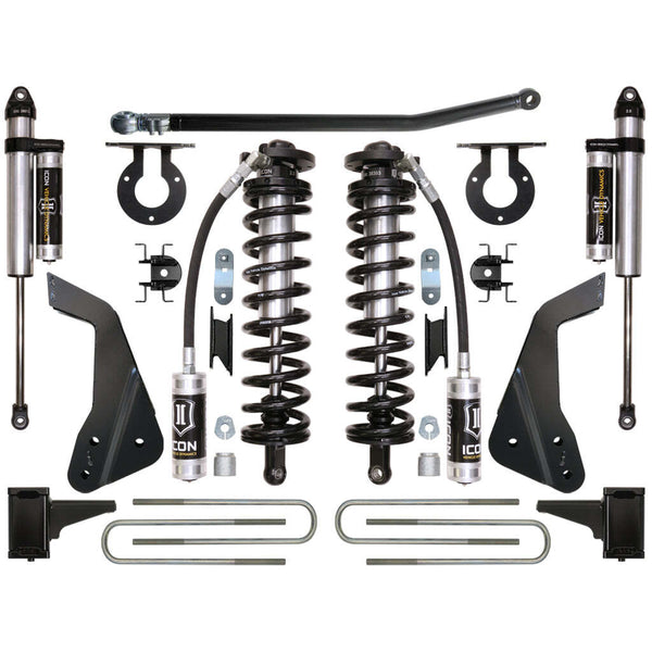 ICON K63123 Stage 3 Coilover Conversion System Ford F250/F350 4-5.5" Lift
