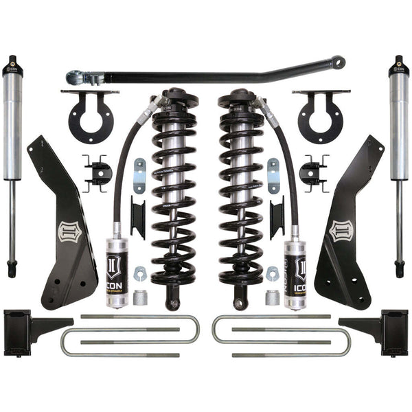 ICON K63132 Stage 2 Coilover Conversion System Ford F250/F350 4-5.5" Lift