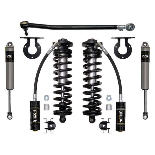 ICON K63142 Stage 2 Coilover Conversion System Ford F250/F350 4WD 2.5-3" Lift