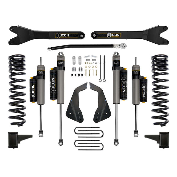 ICON K64503R Stage 4 Suspension System w/Radius Arm Ford F250/F350 4.5" Lift