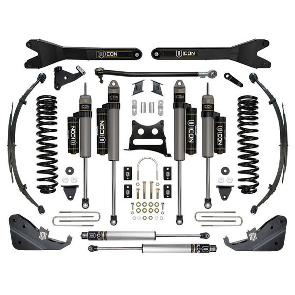 ICON K67114R Stage 4 Suspension System w/Radius Arm Ford F250/F350 7" Lift