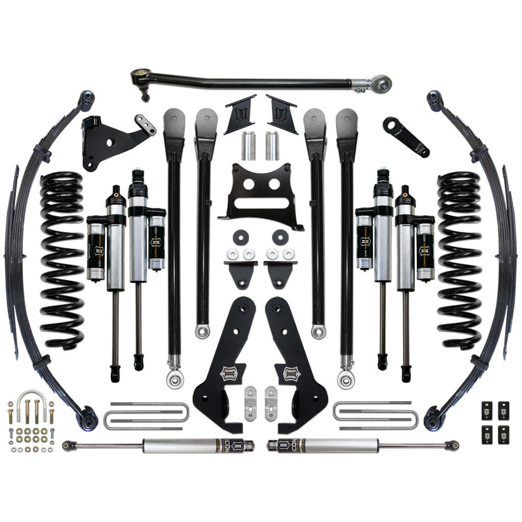 ICON K67114 Stage 4 Suspension System Ford F250/F350 7" Lift