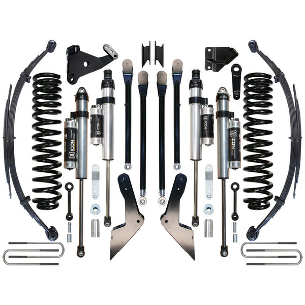 ICON K67204 Stage 5 Suspension System Ford F250/F350 7" Lift