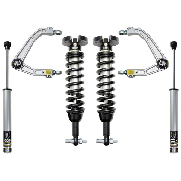 ICON K73062 Stage 2 Suspension System Billet UCA GM 1500 1.5-3.5" Lift