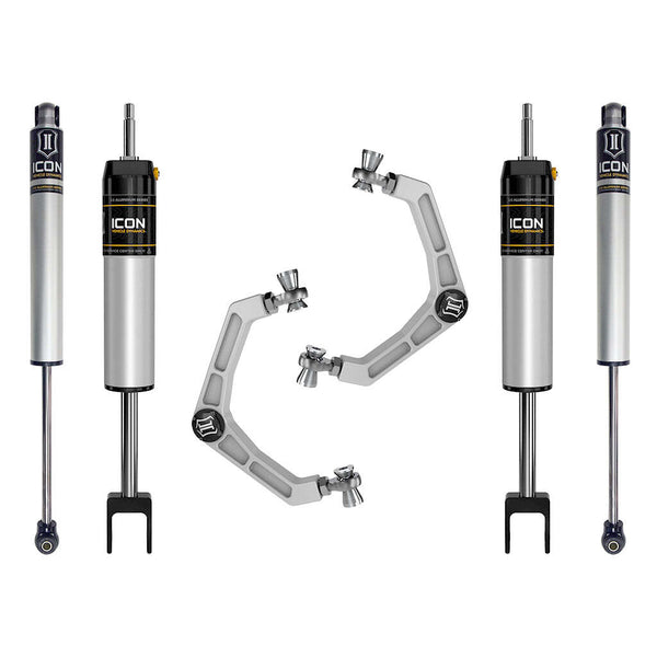 ICON K78351 Stage 1 Suspension System Billet UCA GM 2500/3500 HD 0-2" Lift