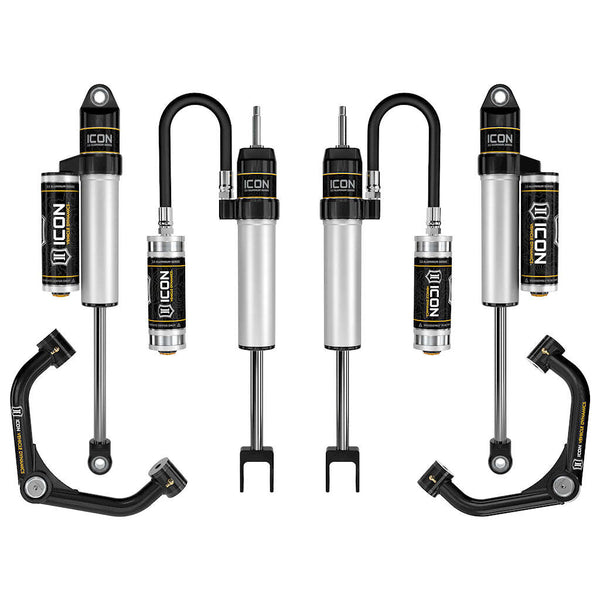 ICON K78352T Stage 2 Suspension System Tubular UCA GM 2500/3500 HD 0-2" Lift