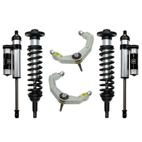 ICON K93003 Stage 3 Suspension System Billet UCA Ford F150 4WD 0-2.63" Lift