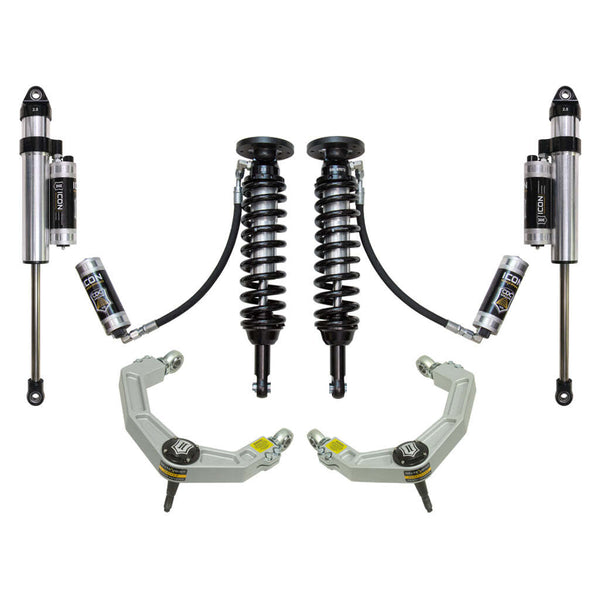 ICON K93005 Stage 5 Suspension System Billet UCA Ford F150 4WD 1.75-2.63" Lift