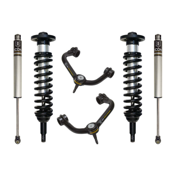 ICON K93011T Stage 2 Suspension System Tubular UCA Ford F150 2WD 0-2.63" Lift