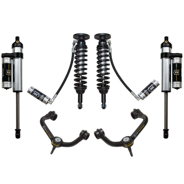 ICON K93012T Stage 3 Suspension System Tubular UCA Ford F150 2WD 1.75-2.63" Lift
