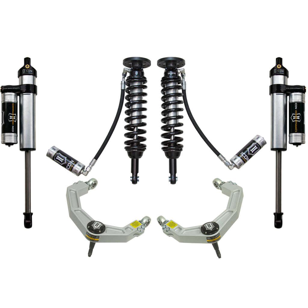 ICON K93012 Stage 3 Suspension System Billet UCA Ford F150 2WD 1.75-2.63" Lift