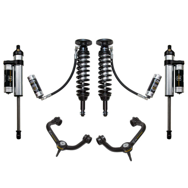 ICON K93013T Stage 4 Suspension System Tubular UCA Ford F150 2WD 1.75-2.63" Lift