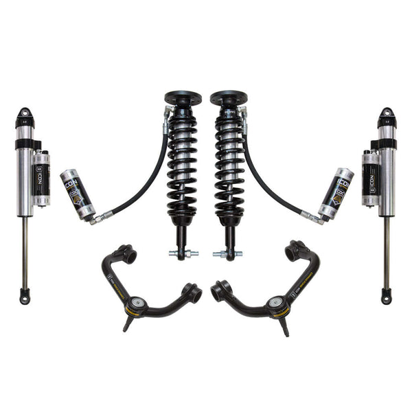 ICON K93065T Stage 5 Suspension System Tubular UCA Ford F150 4WD 1.75-2.63" Lift