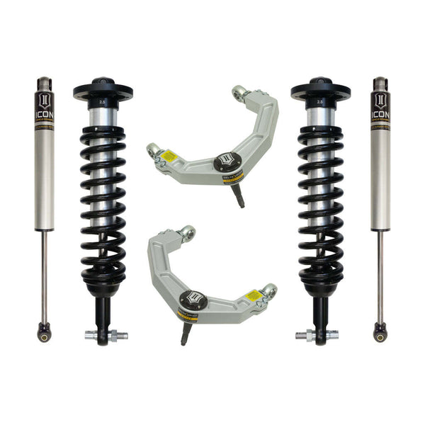 ICON K93072 Stage 2 Suspension System Billet UCA Ford F150 2WD 0-2.63" Lift