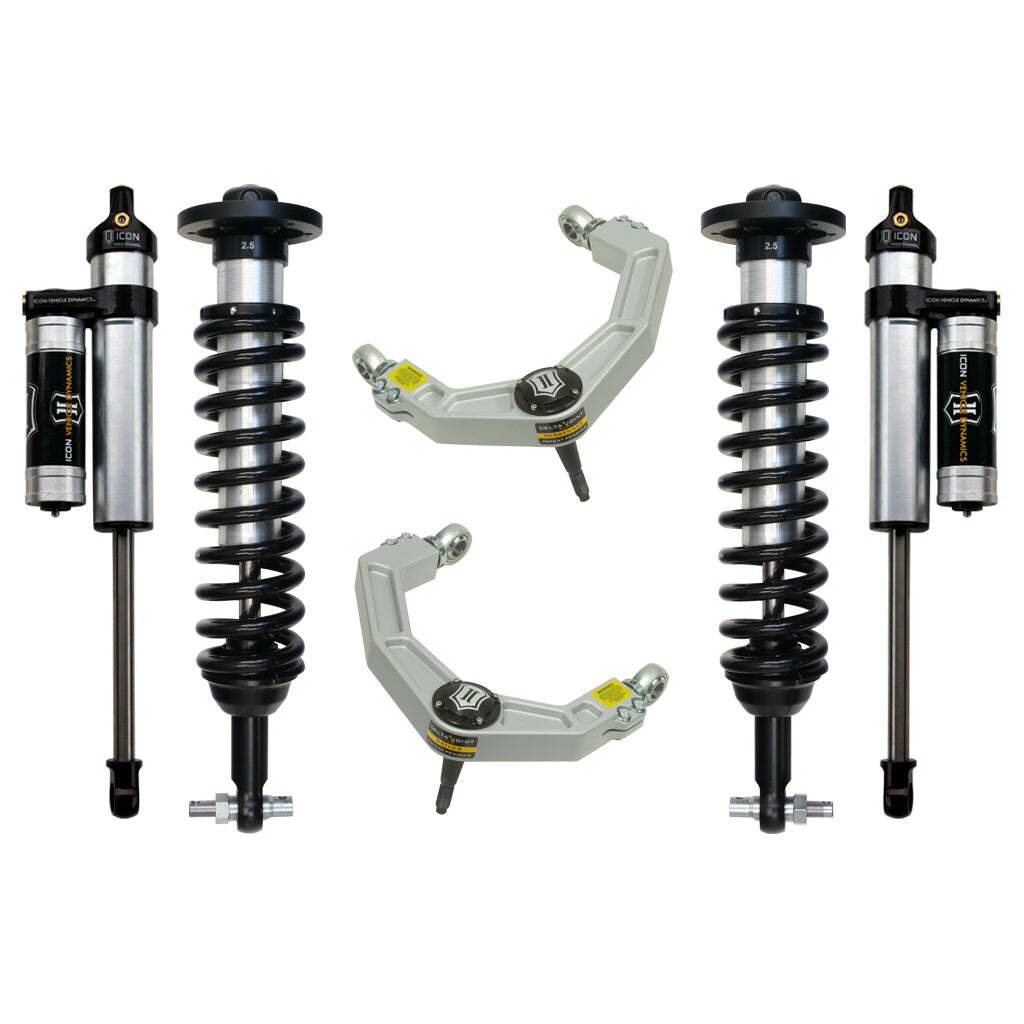 ICON K93073 Stage 3 Suspension System Billet UCA Ford F150 2WD 0-2.63" Lift