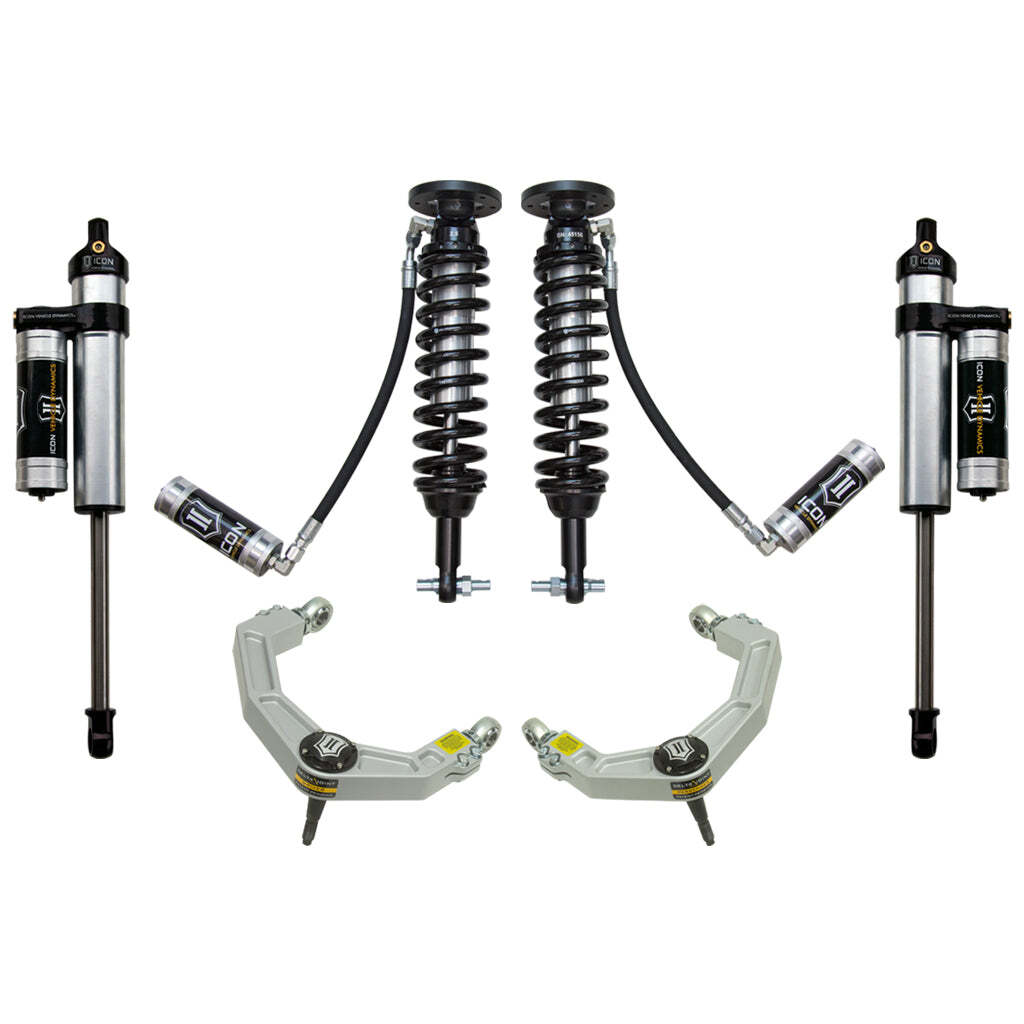 ICON K93074 Stage 4 Suspension System Billet UCA Ford F150 2WD 1.75-2.63" Lift