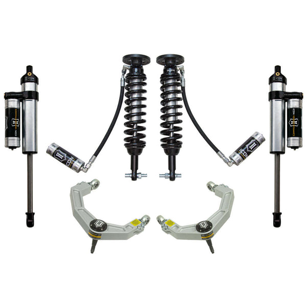 ICON K93074 Stage 4 Suspension System Billet UCA Ford F150 2WD 1.75-2.63" Lift