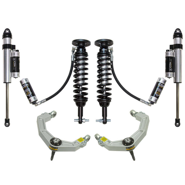ICON K93095 Stage 5 Suspension System Billet UCA Ford F150 2WD 1.75-3" Lift