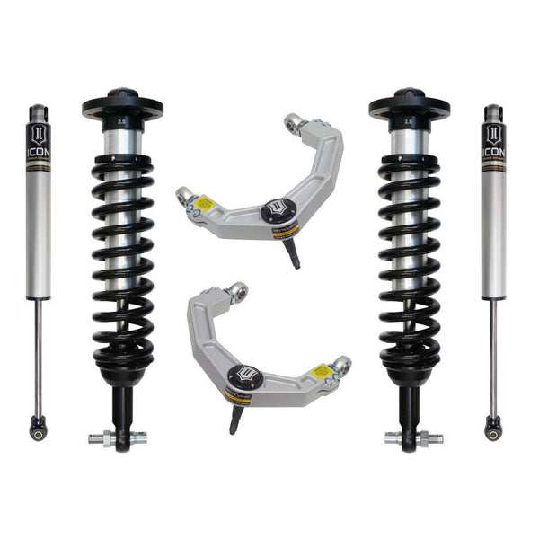 ICON K93112 Stage 2 Suspension System Billet UCA Ford F150 4WD 0-2.75" Lift