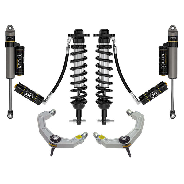 ICON K93114 Stage 4 Suspension System Billet UCA Ford F150 4WD 0-2.75" Lift