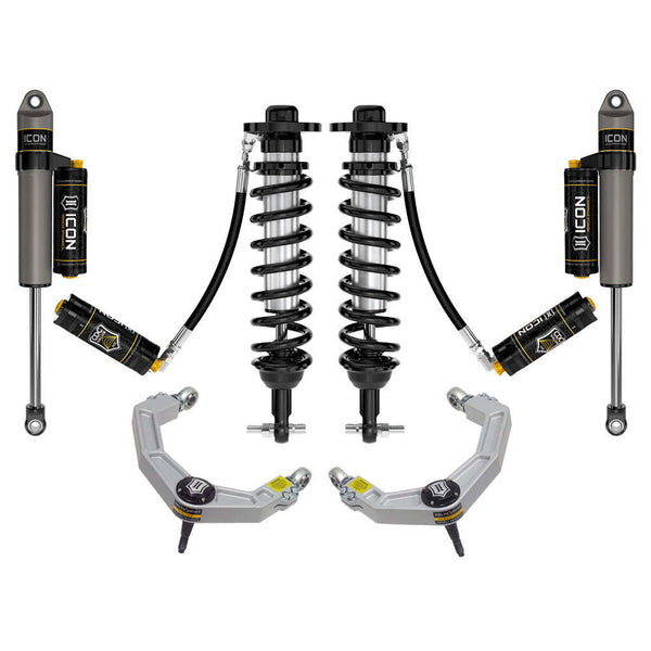 ICON K93115 Stage 5 Suspension System Billet UCA Ford F150 4WD 0-2.75" Lift