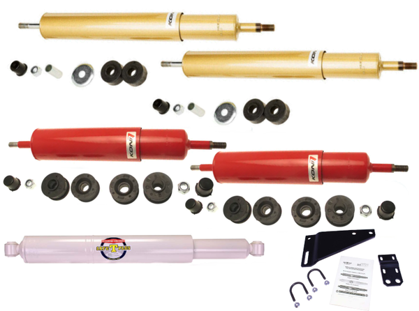 KONI FSD/EVO 4 RV Shock & Safe T Plus Steering Stabilizer Chevy Kodiak Chassis 19K Rear Axle
