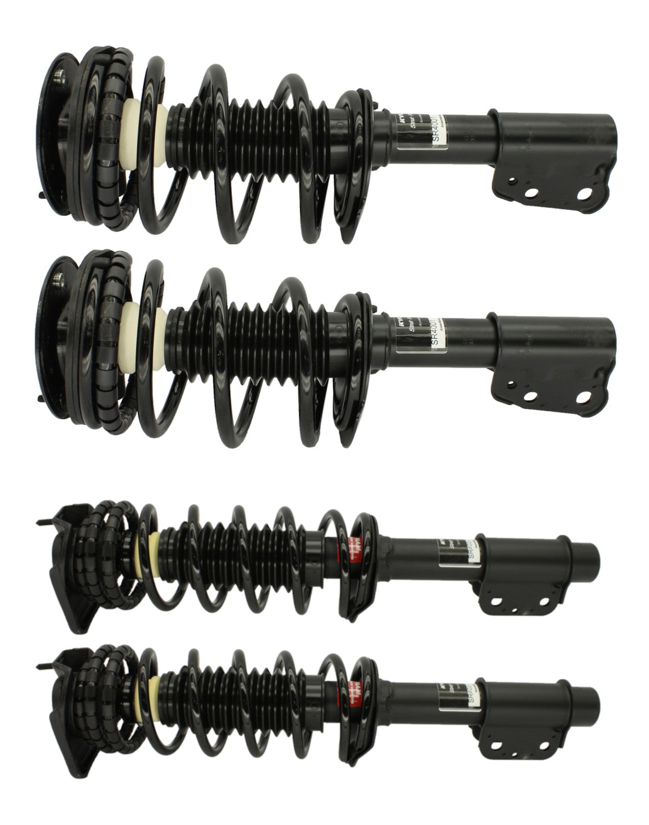KYB Strut-Plus Assembly Front and Rear Kit SR4001, SR4037