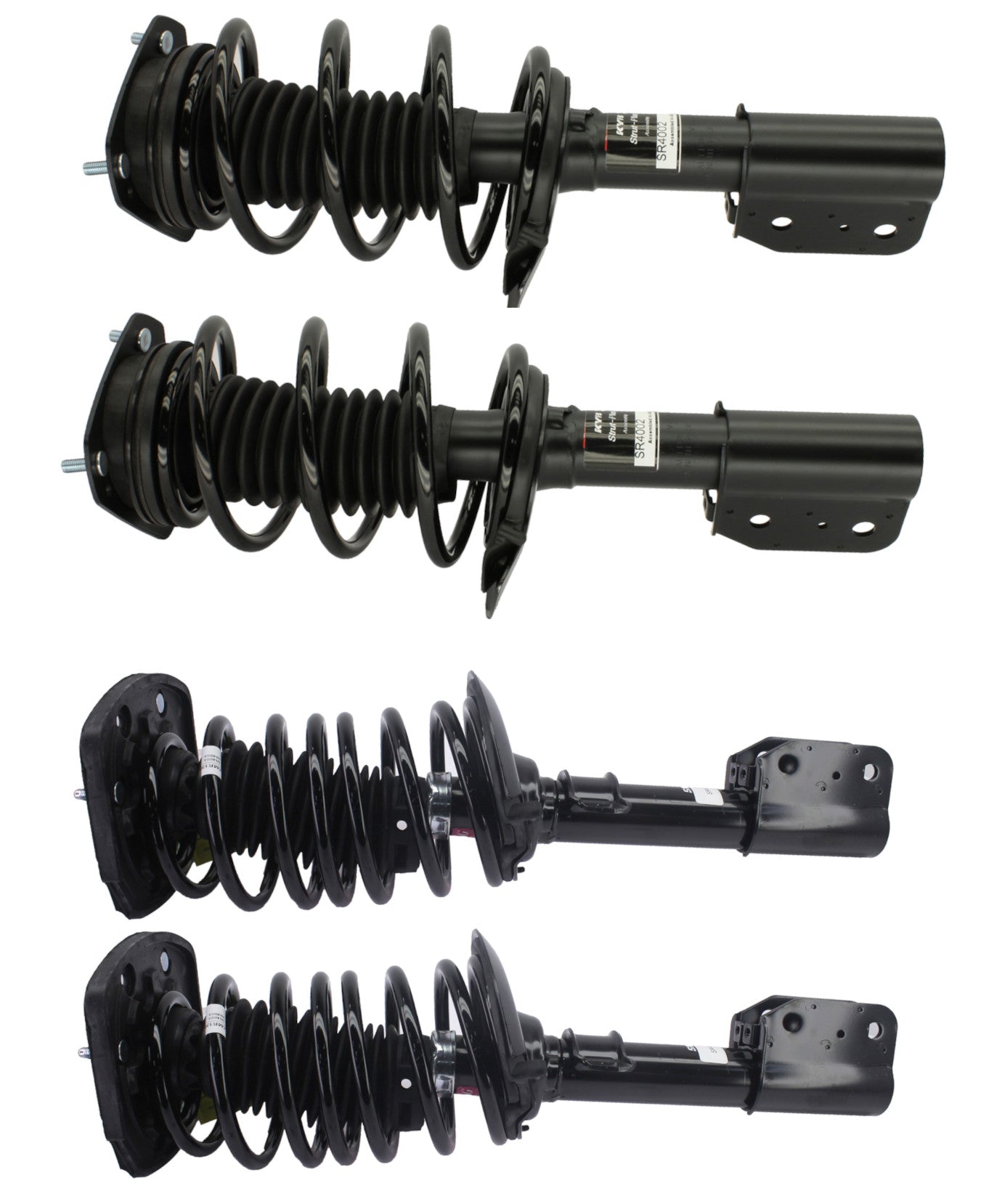 KYB Strut-Plus Assembly Front and Rear Kit SR4002, SR4003, SR4004