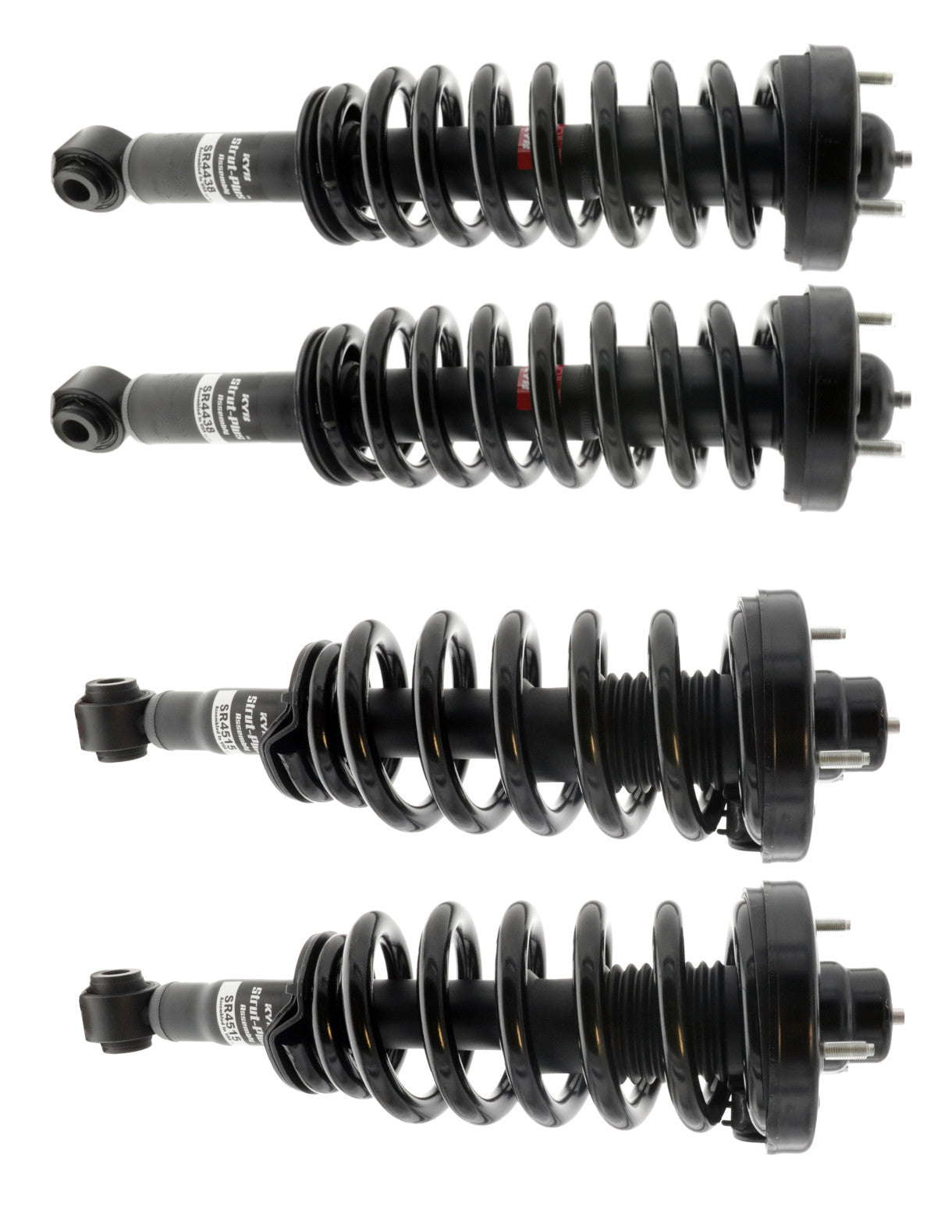 KYB Strut-Plus Assembly Front and Rear Kit SR4438, SR4515