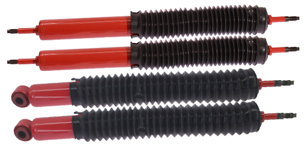 Lexus LX450, Toyota Land Cruiser KYB Front and Rear MonoMax Shock Absorbers Set