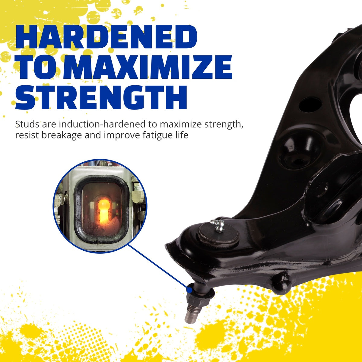 MOOG RK643211 Control Arm and Ball Joint Assembly for Volkswagen Passat