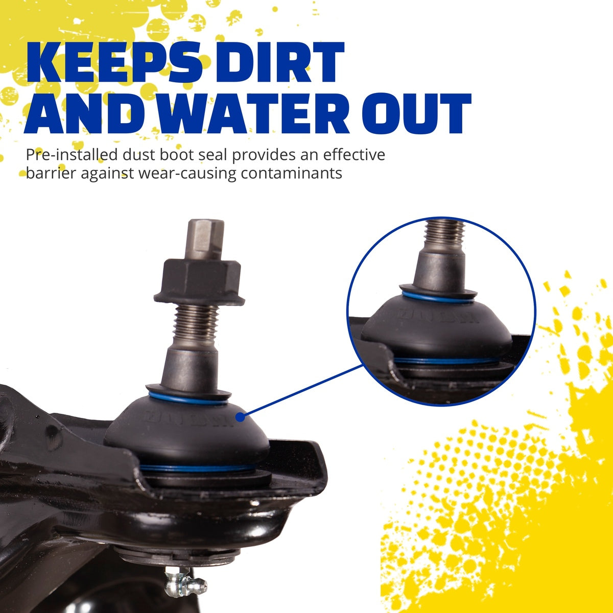 MOOG RK643823 Control Arm and Ball Joint Assembly for Toyota RAV4