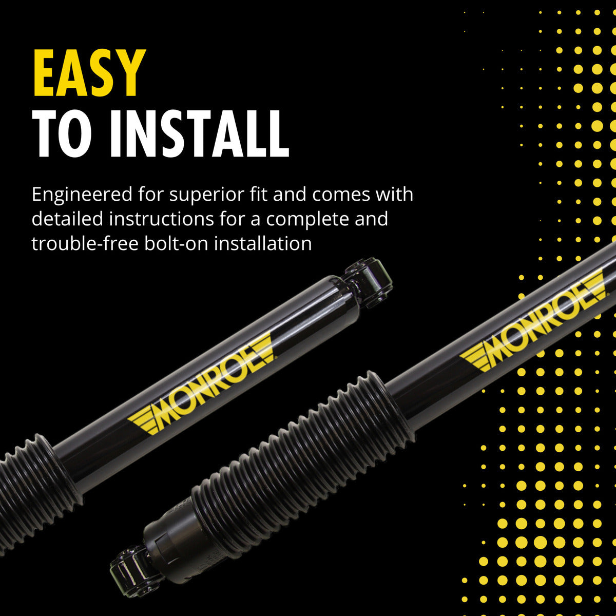 Monroe 90031C3 Rear Active to Passive Suspension Conversion Kit