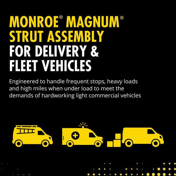 Monroe 253006 Front Magnum Loaded Complete Strut Assembly Ford Transit-250/350/350 HD