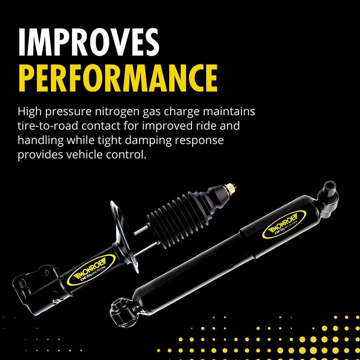 Monroe 5580 Rear OESpectrum Passenger Car Shock
