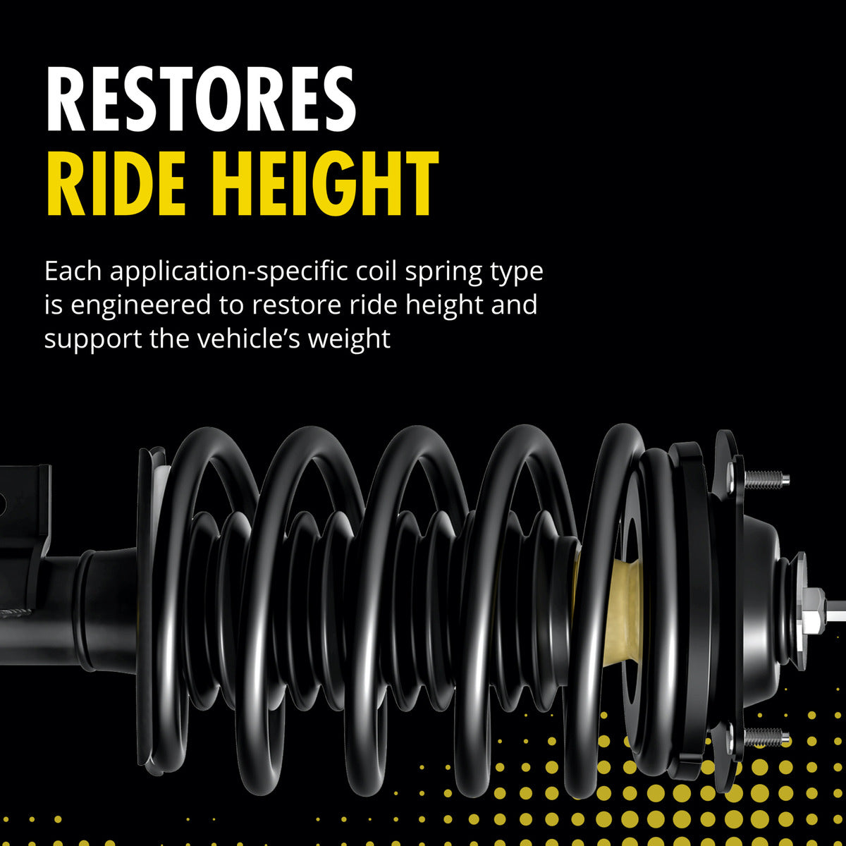 Monroe 173155 Front Right Quick-Strut Complete Strut Assembly