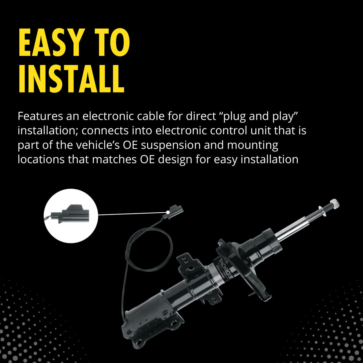Monroe C2513 Front OESpectrum Electronic Strut