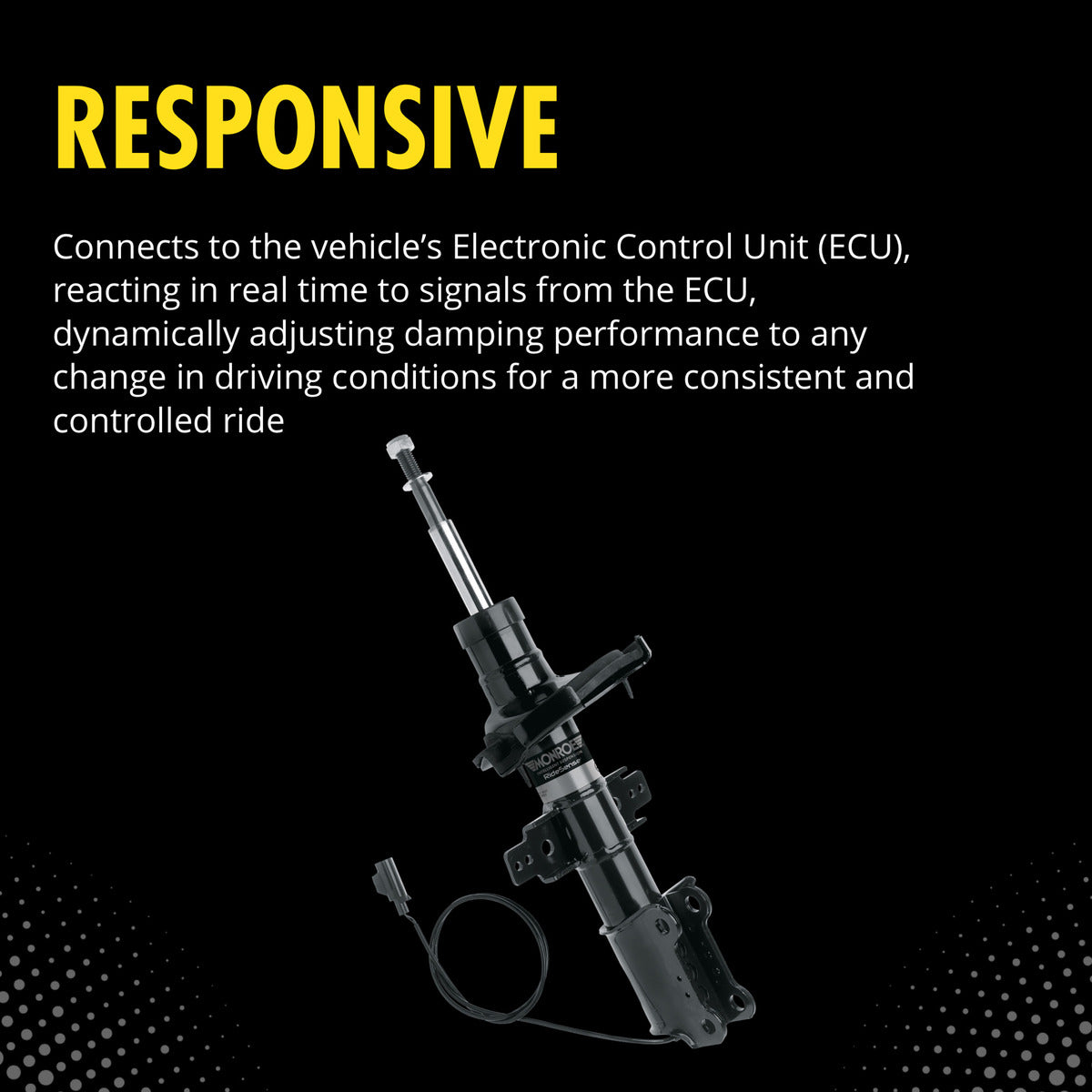 Monroe C2508 Front Right OESpectrum Electronic Strut